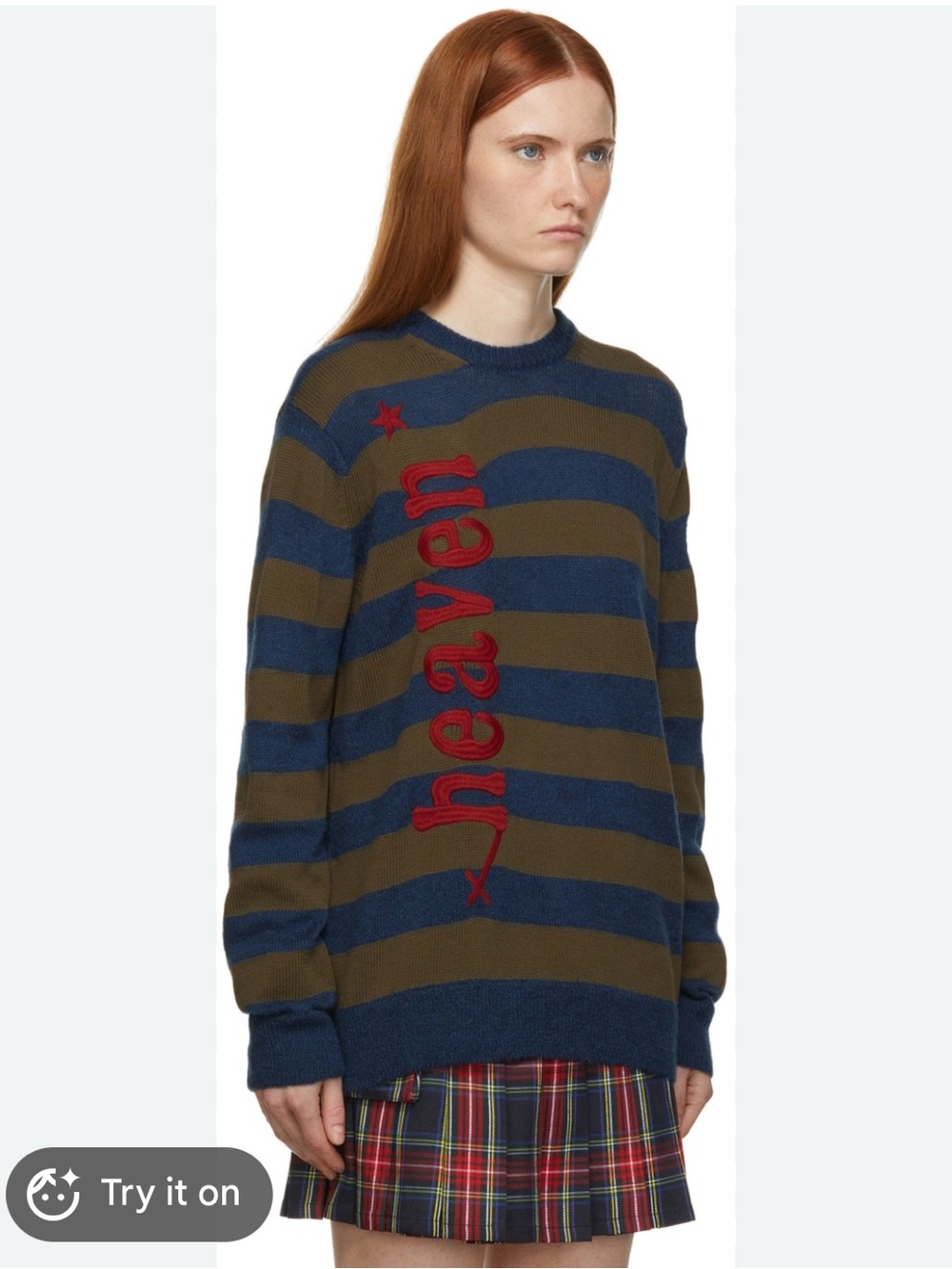 Heaven by Marc Jacobs Blue Charm Sweater